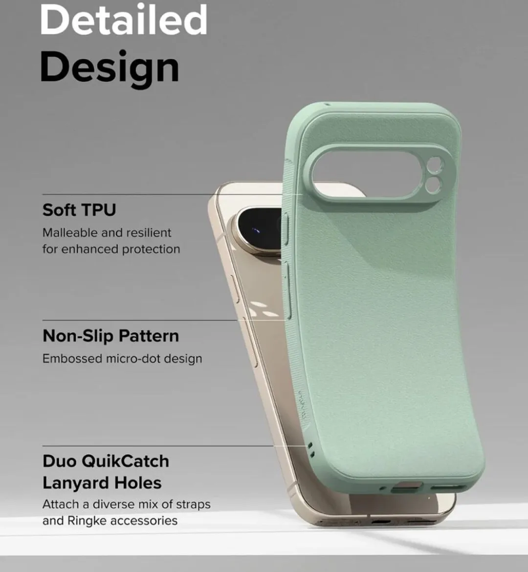 Ringke Onyx Hoesje Google Pixel 9 Pro - Mint Groen - afbeelding 6 van 6