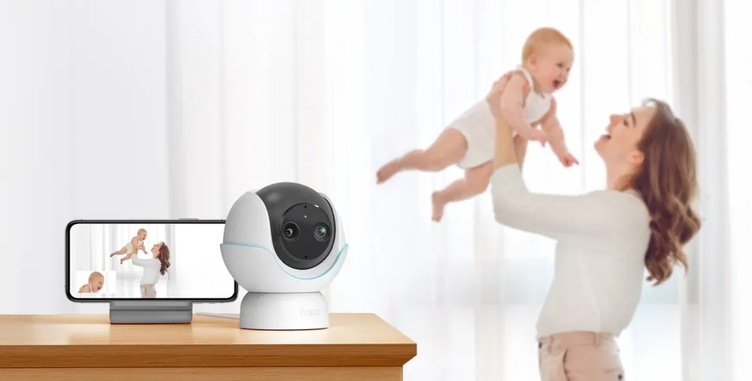 TP-Link Tapo C840 Babyfoon met camera - 2K Dual Lens - Wit - afbeelding 6 van 6