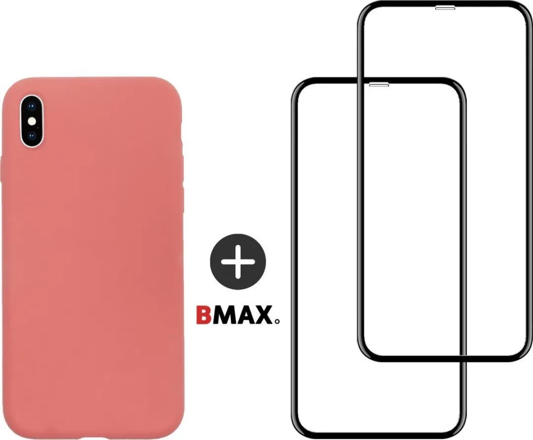 BMAX iPhone XS Max Telefoonhoesje Roze