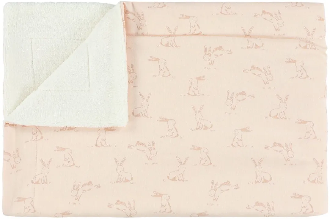 Trixie Babydeken Fleece Rosy Rabbit 75x100cm - Roze
