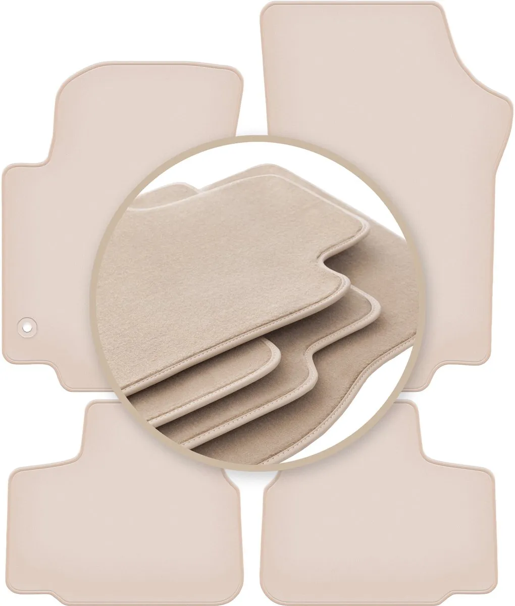 Volkswagen Up! Premium Beige Vloermatten