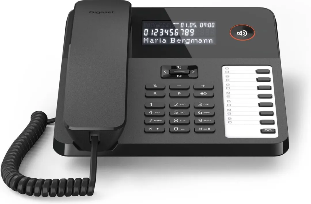 Gigaset Desk 600 Analoge Telefoon - Zwart - MPN S30350-H224-R101