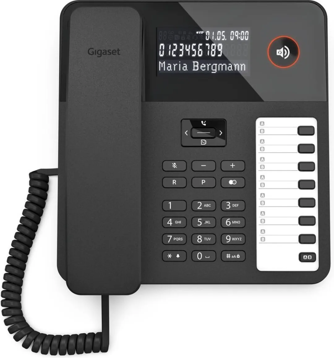 Gigaset Desk 600 Analoge Telefoon - Zwart - MPN S30350-H224-R101
