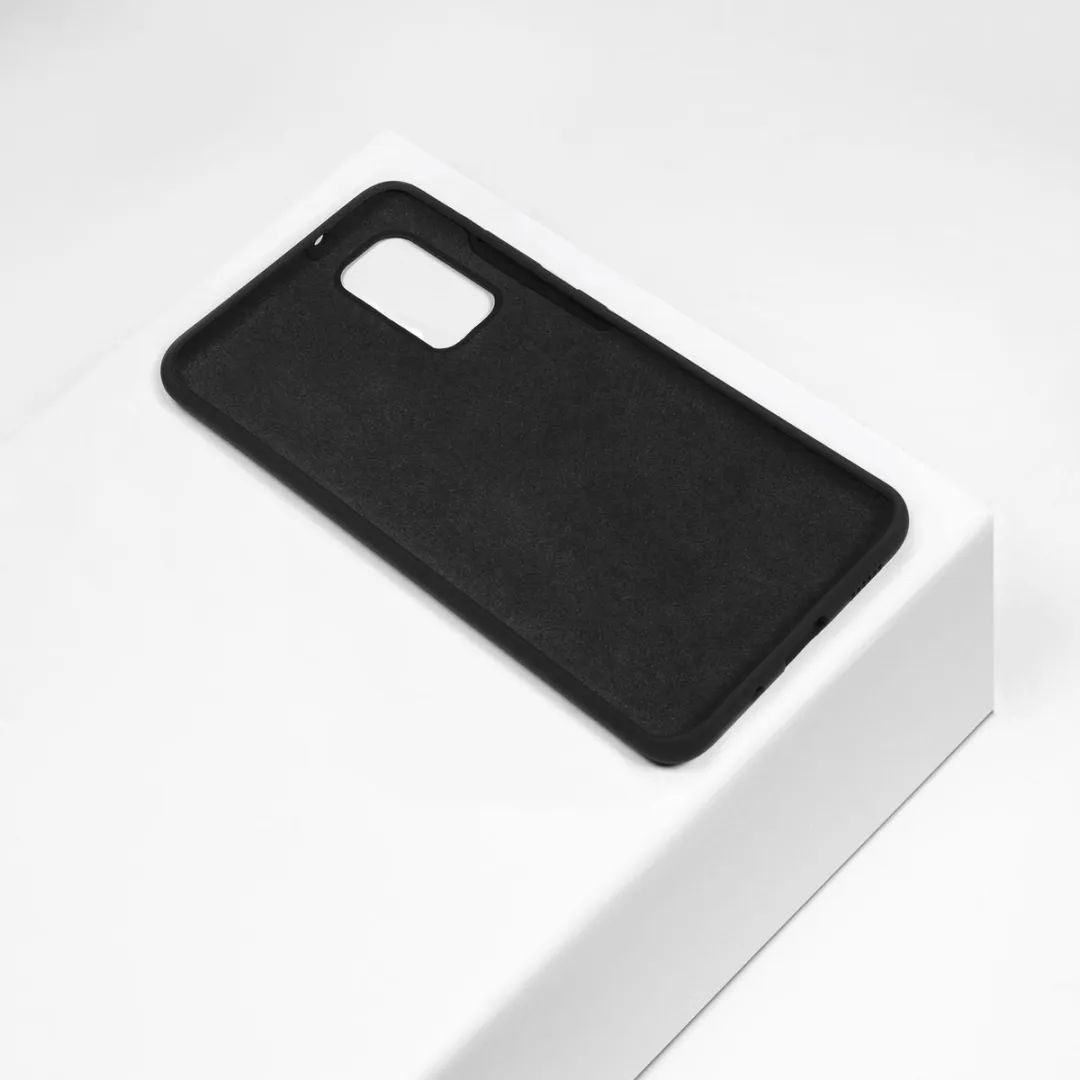 BMAX BMAX347546869 Siliconen Hoesje Samsung Galaxy S20 - Zwart