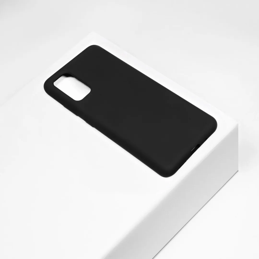 BMAX BMAX347546869 Siliconen Hoesje Samsung Galaxy S20 - Zwart