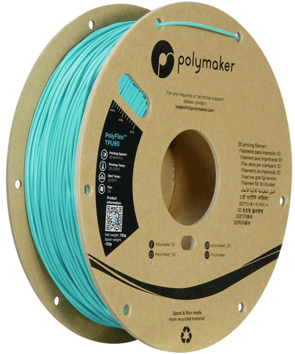 Polymaker PolyFlex TPU90 Filament 1.75mm 750g
