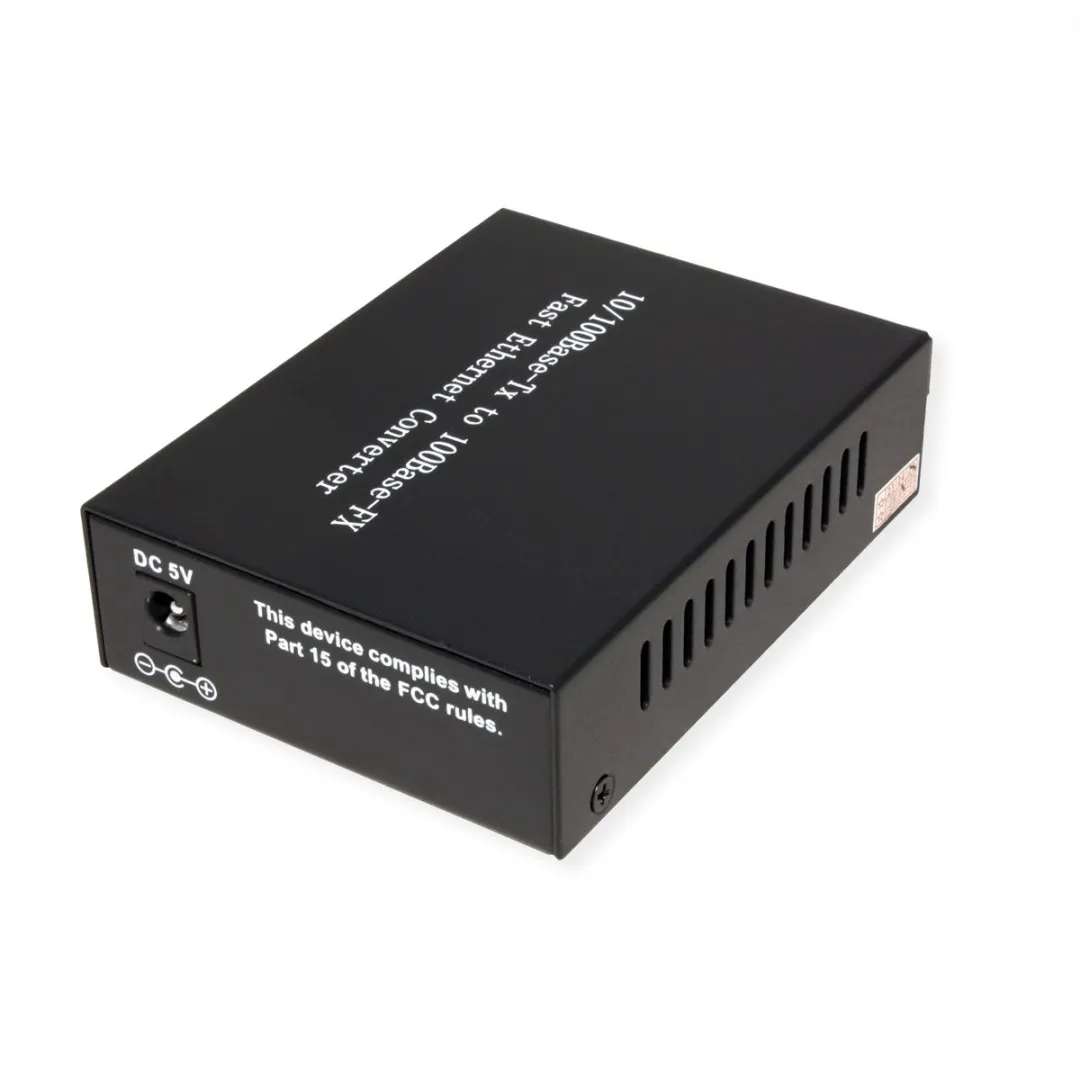 Value Fast Ethernet Converter RJ45-SC - Glasvezel