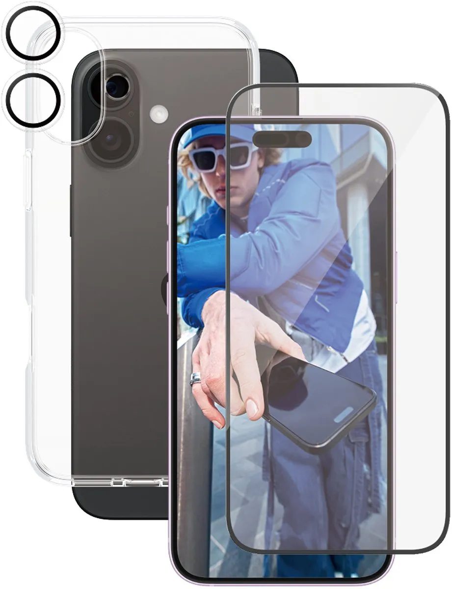 PanzerGlass CARE by PG iPhone 16 Plus 6.7" 3-in-1 Bundle