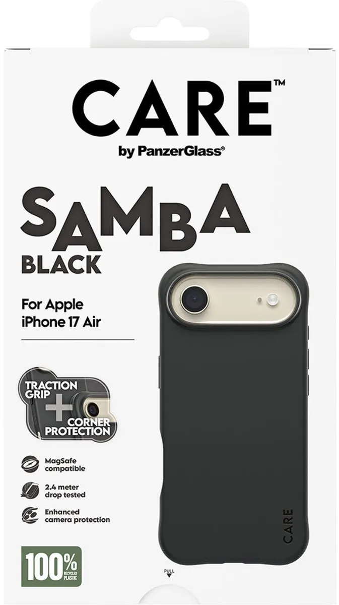 PanzerGlass Magnetische Hoes iPhone 15/14/13/12/11 - Zwart - MagSafe
