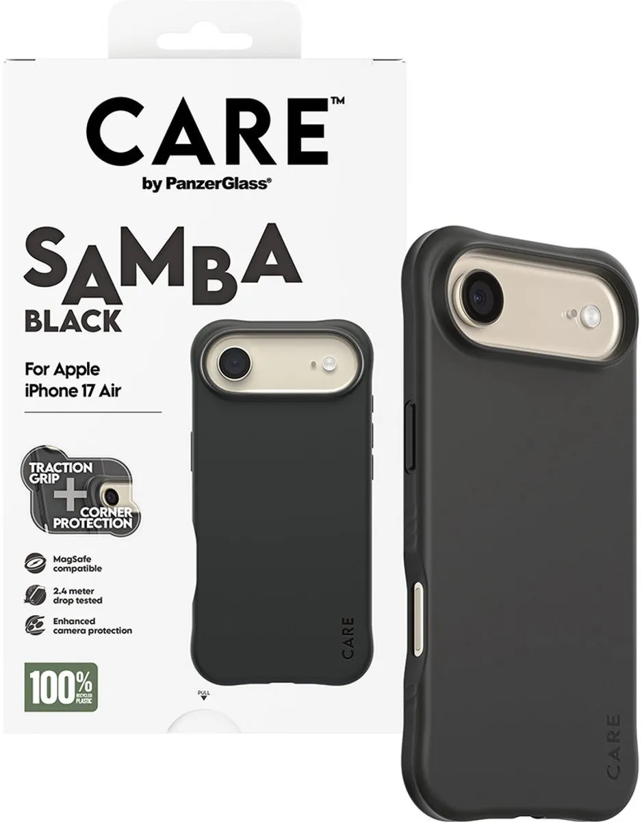 PanzerGlass Magnetische Hoes iPhone 15/14/13/12/11 - Zwart - MagSafe