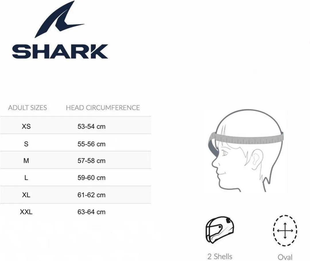Shark Spartan GT Pro Carbon Skin Mat Helmen - M - Zwart