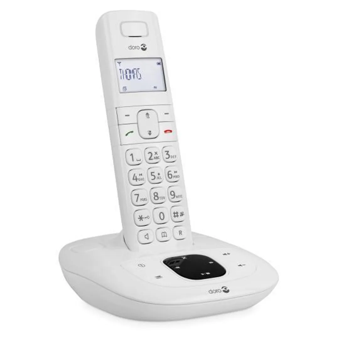 Doro Comfort 1015 DECT Telefoon met Antwoordapparaat - Wit