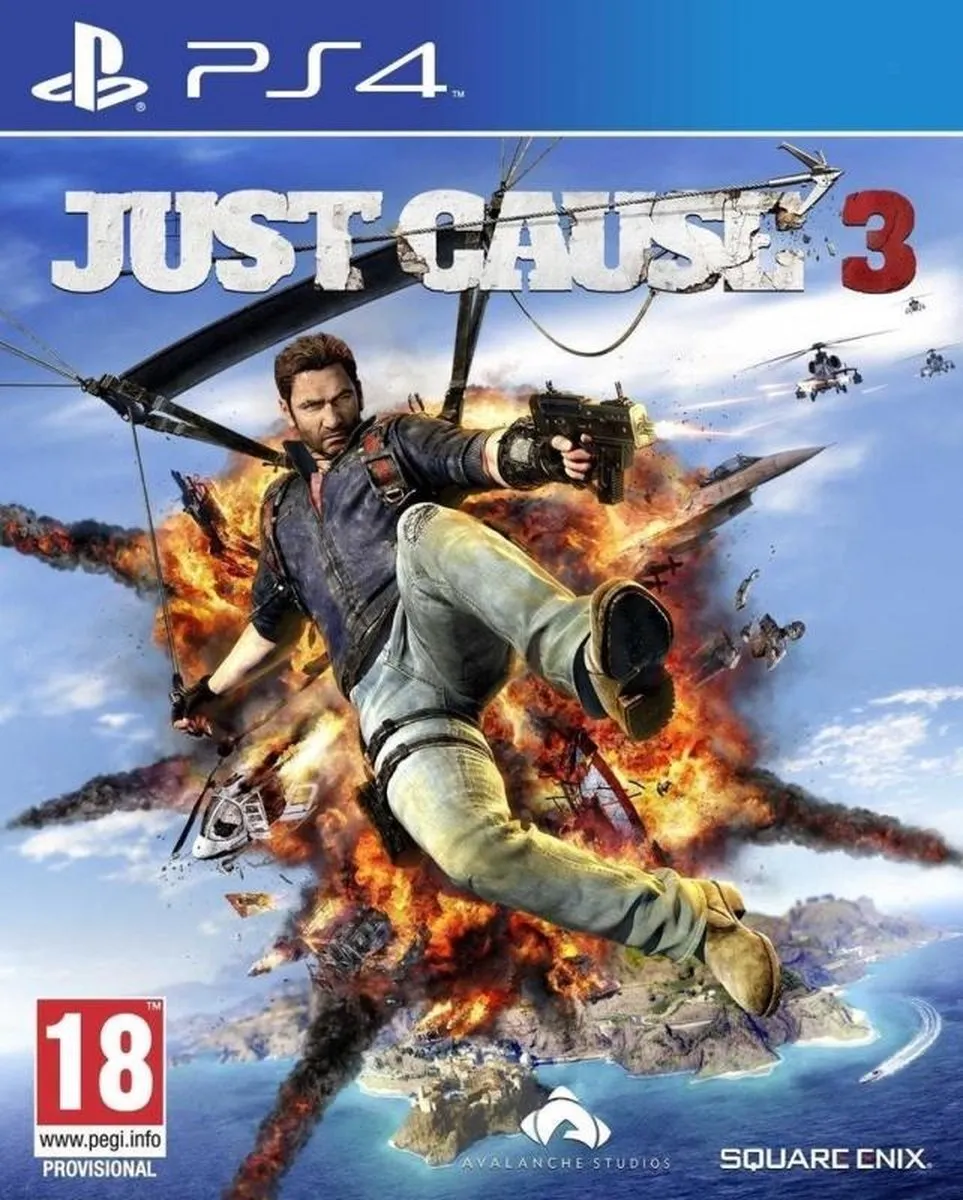 Square Enix Just Cause 3 Rocket Launcher Edition PS4