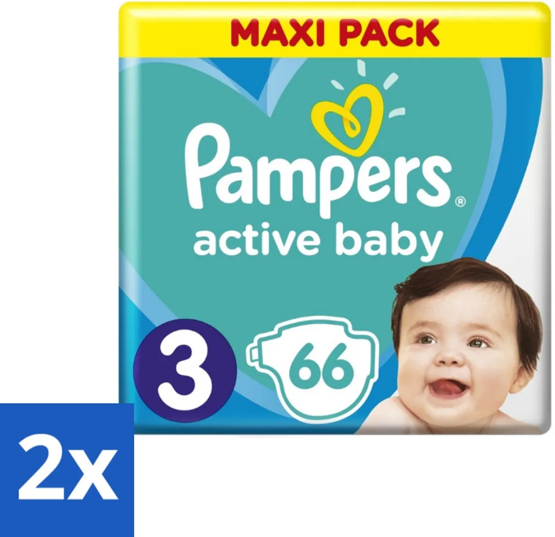 Pampers Active Baby Dry Maat 3 Luiers