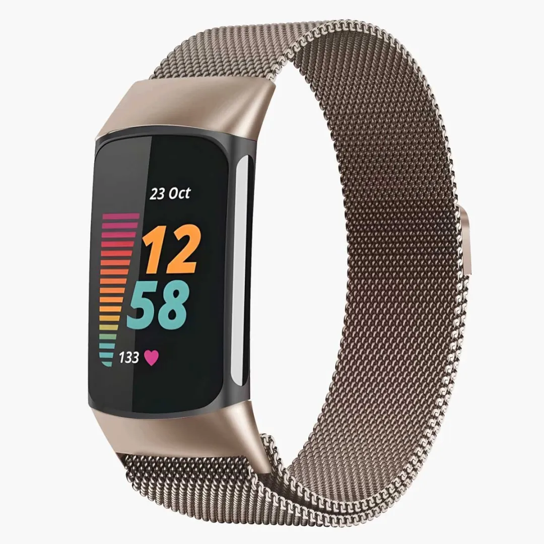 Imoshion Milanees Magnetisch Bandje Fitbit Charge 5 M