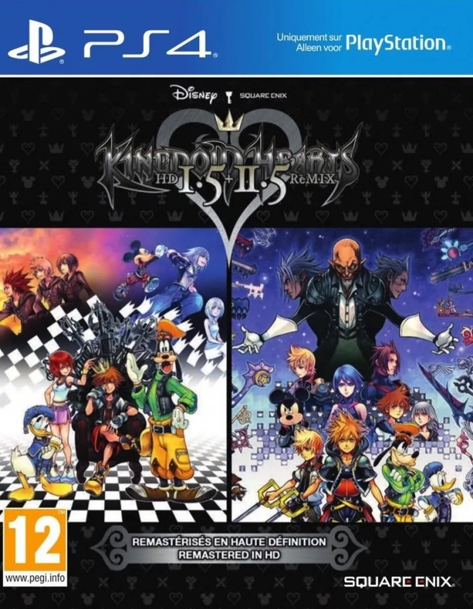 Square Enix Kingdom Hearts HD 1.5 + 2.5 ReMIX PS4