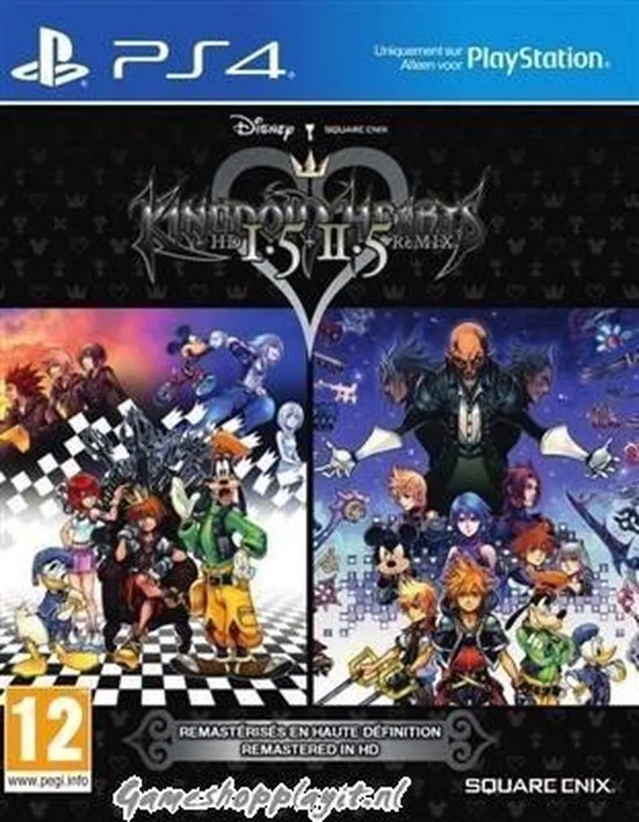 Square Enix Kingdom Hearts HD 1.5 + 2.5 ReMIX PS4