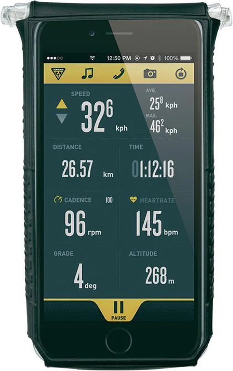 Topeak Drybag iPhone 8 Plus - Zwart - afbeelding 6 van 6