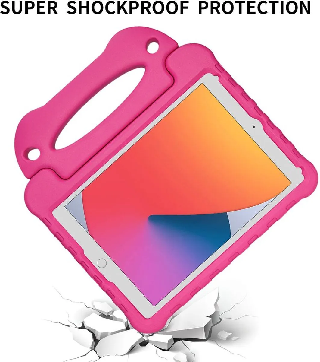 Just in Case EVA Hoes iPad 10.2 inch - Roze
