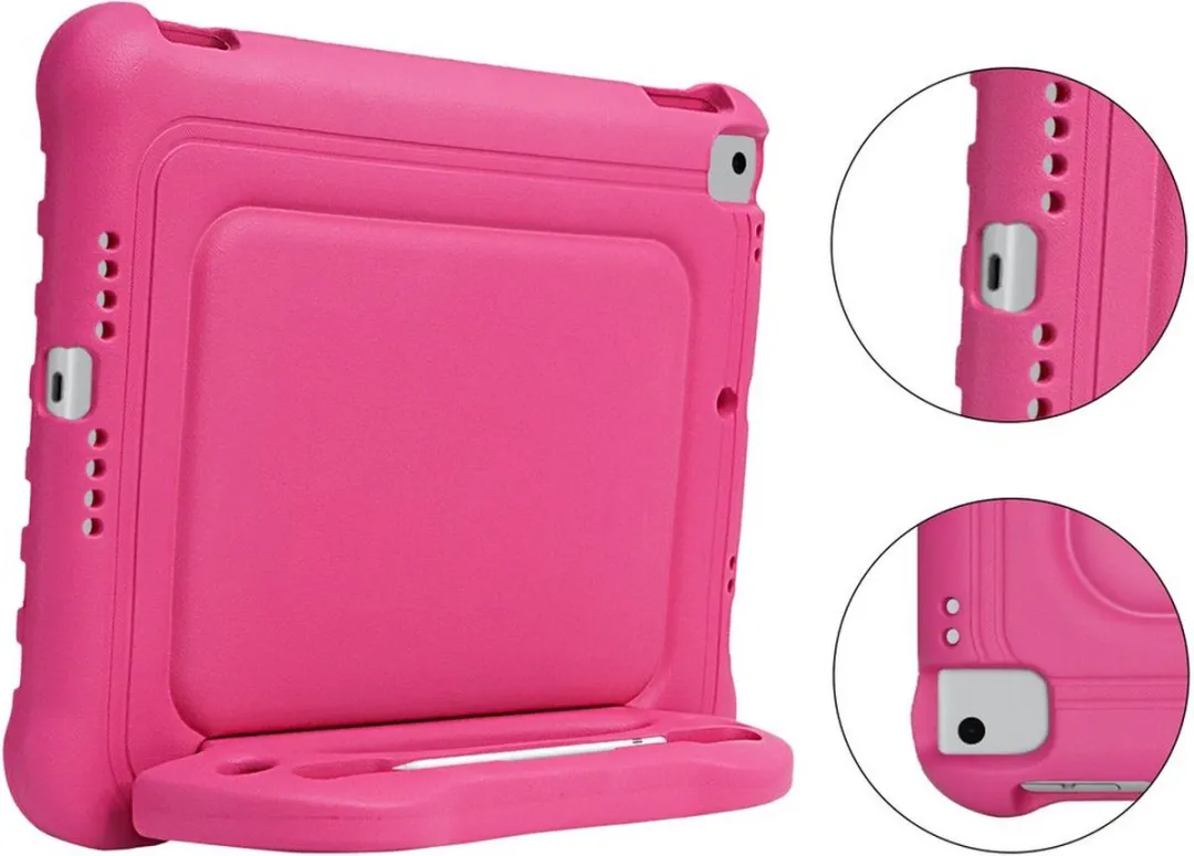 Just in Case EVA Hoes iPad 10.2 inch - Roze