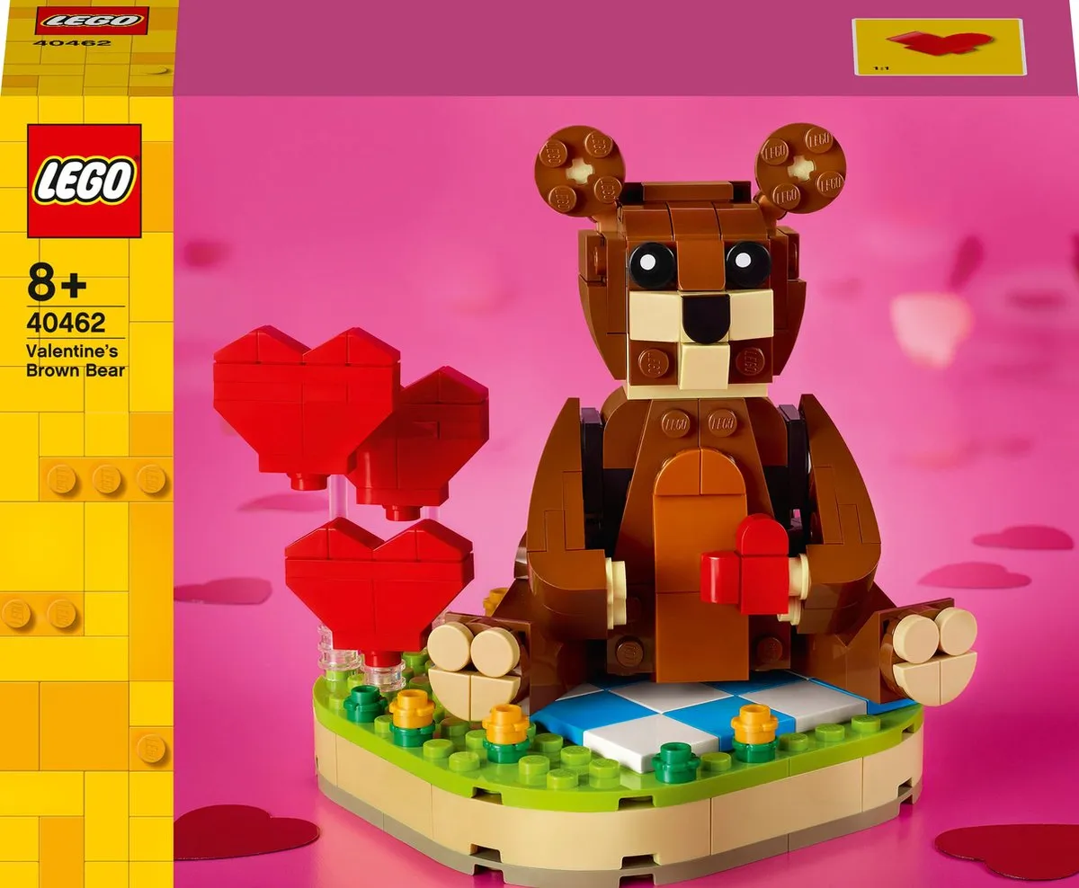 LEGO Bruine Valentijnsbeer 40462