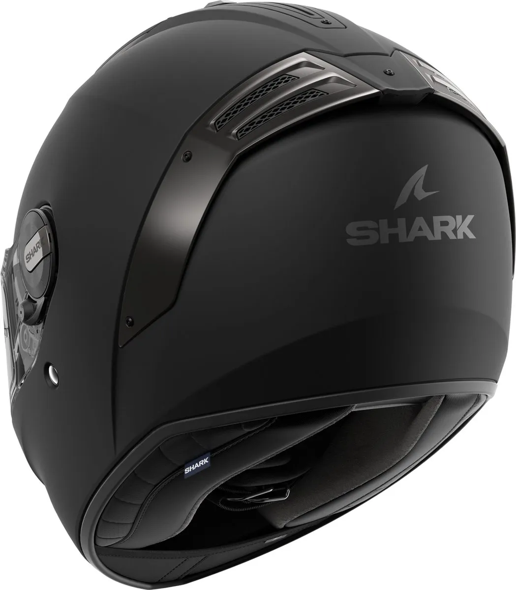 SHARK SPARTAN RS BLANK Motorhelm Integraalhelm Mat Zwart Mat - Maat XXL
