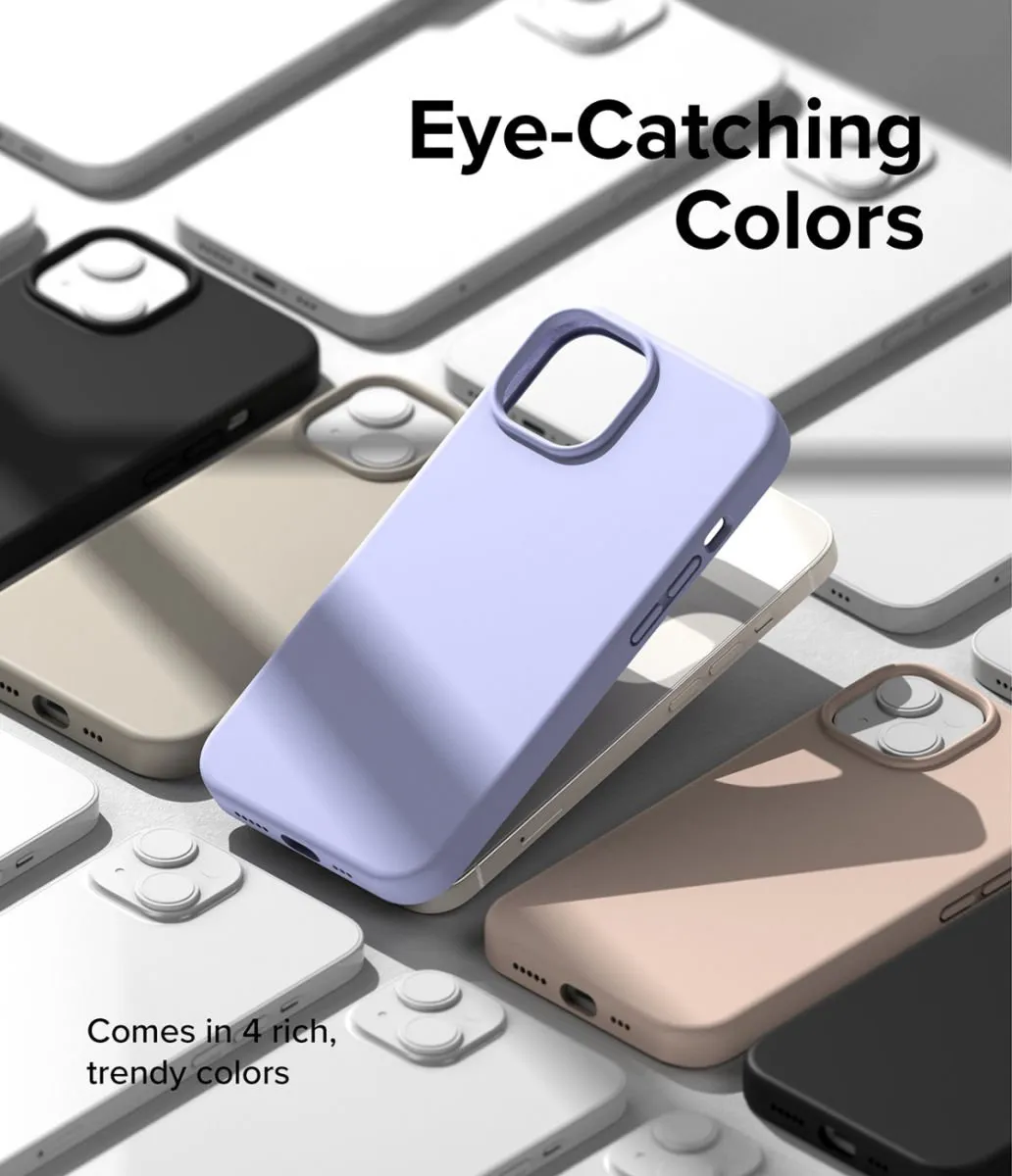 Ringke Silicone Hoesje iPhone 14 Plus - Paars - afbeelding 3 van 6