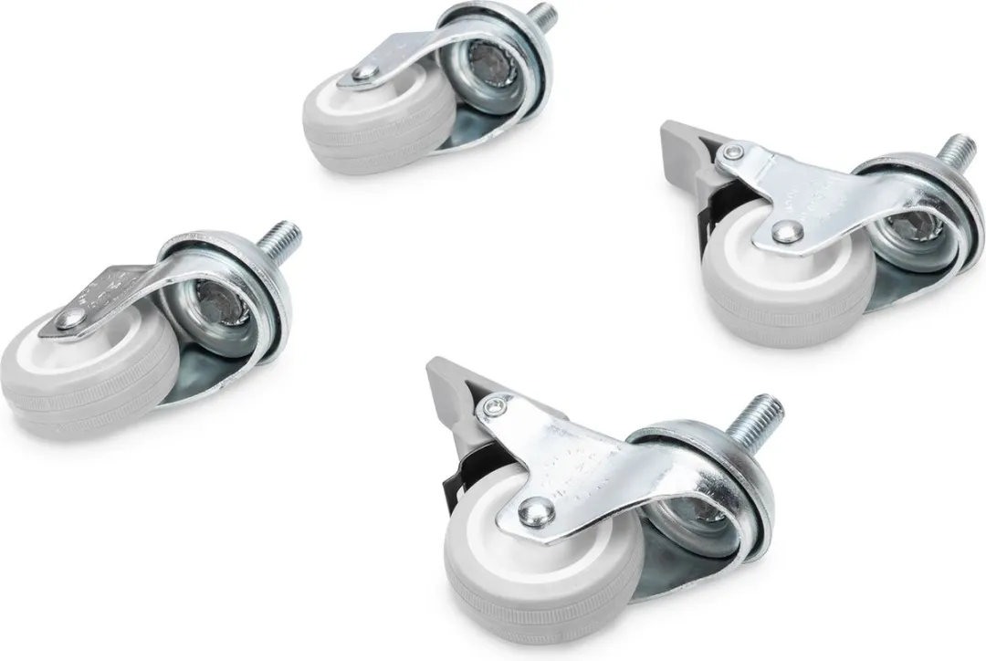 Digitus DN-19 CASTOR-WM 19 inch Wielen - Kleurloos