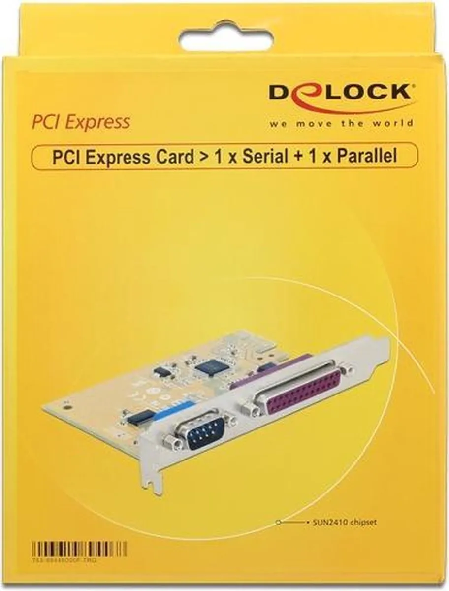 Delock 89446 Parallel/Serie Interfacekaart