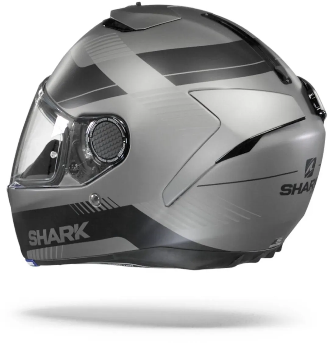 Shark Spartan 1.2 Strad Mat Helm - XS - Zwart/Grijs/Zilver