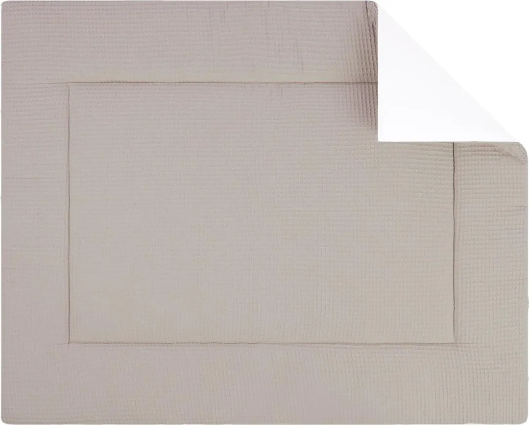 BINK Bedding Boxkleed Wafel Zand 80x100cm