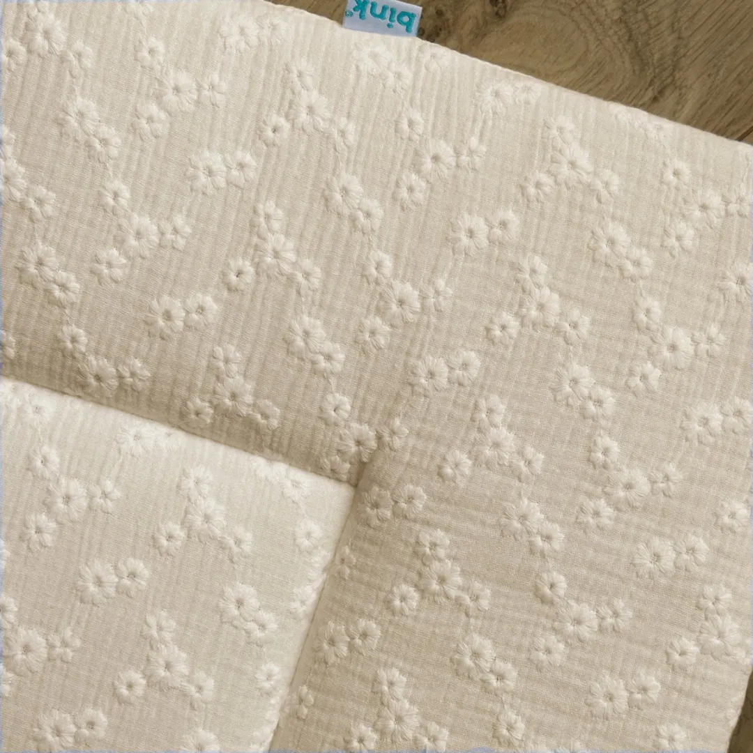 BINK Bedding Esmee Boxkleed 71x122cm - Ecru