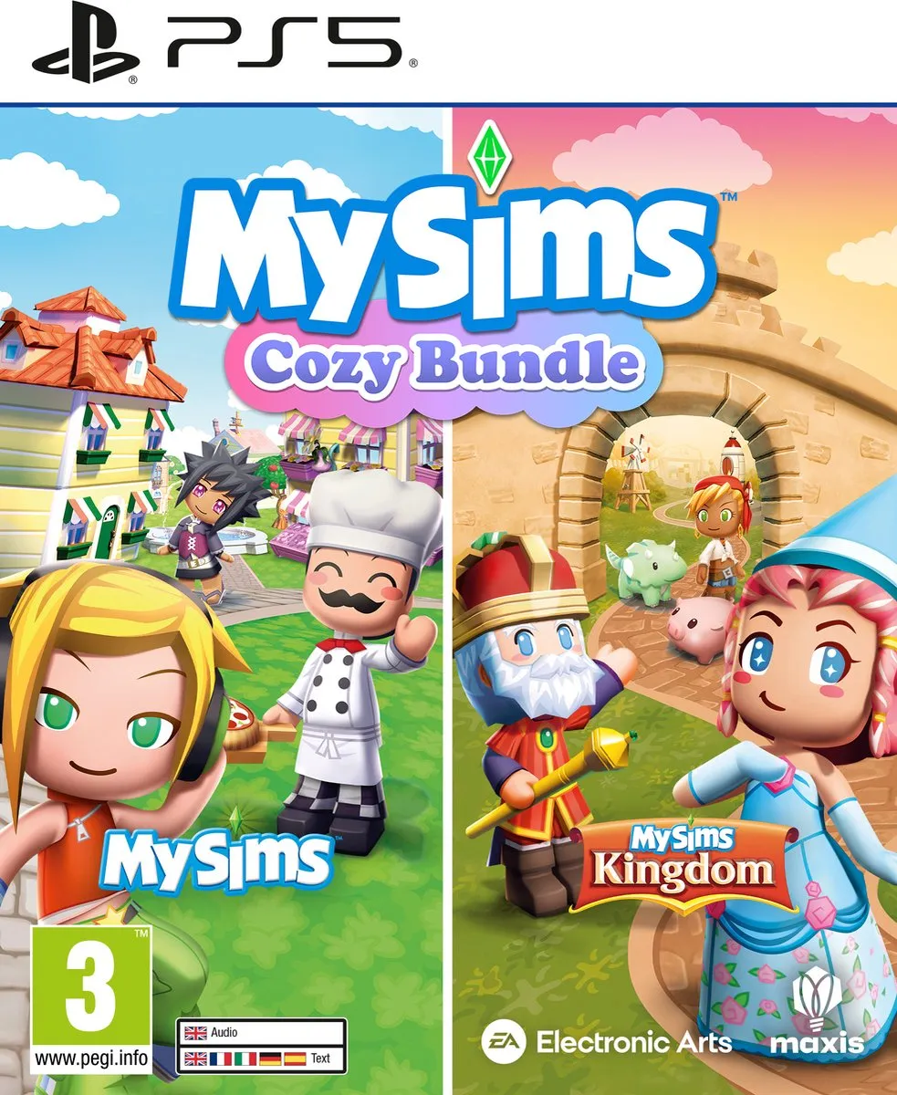 EA My Sims Cozy Bundle PS5 - 2 Spellen