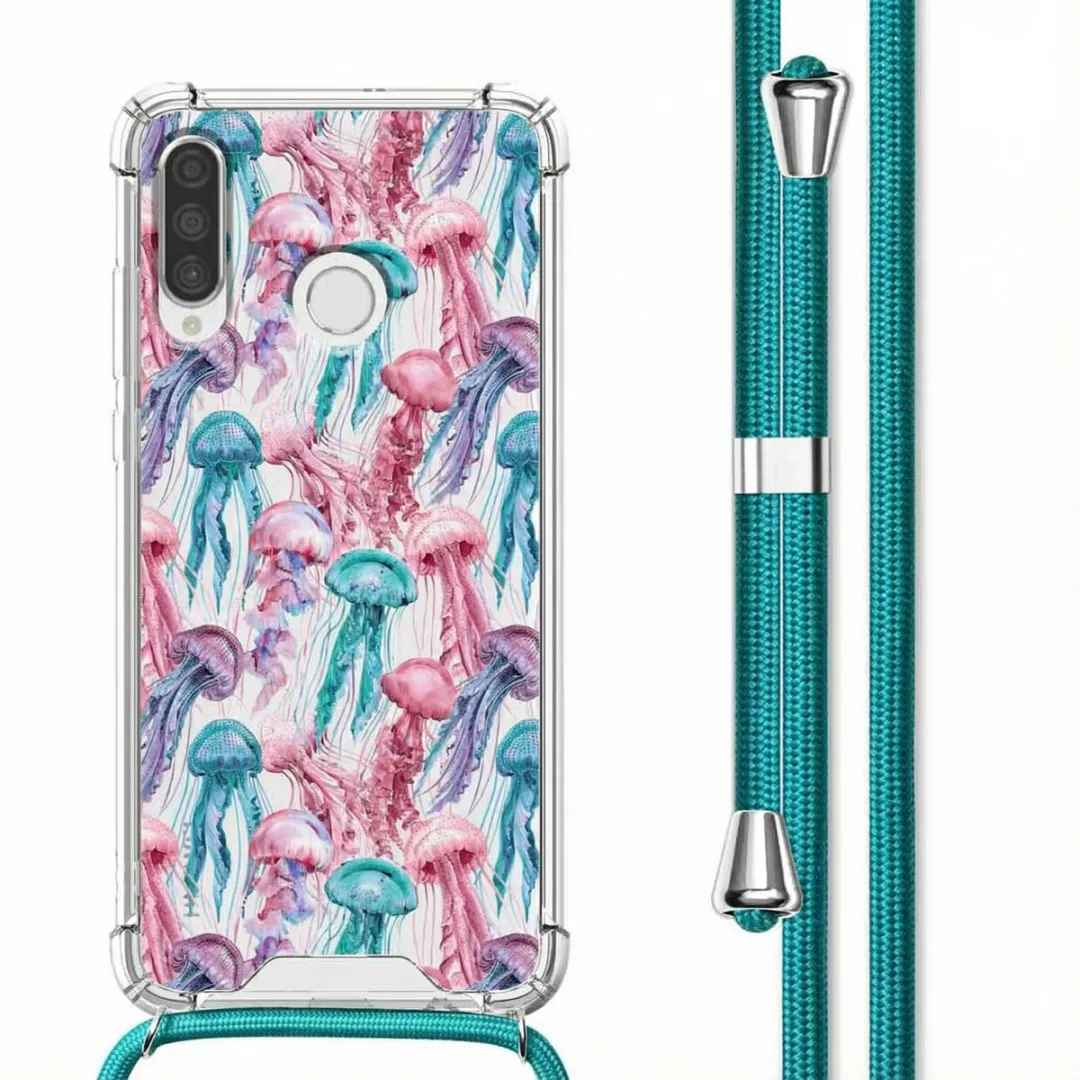 Imoshion Hoesje Huawei P30 Lite Jellyfish Watercolor