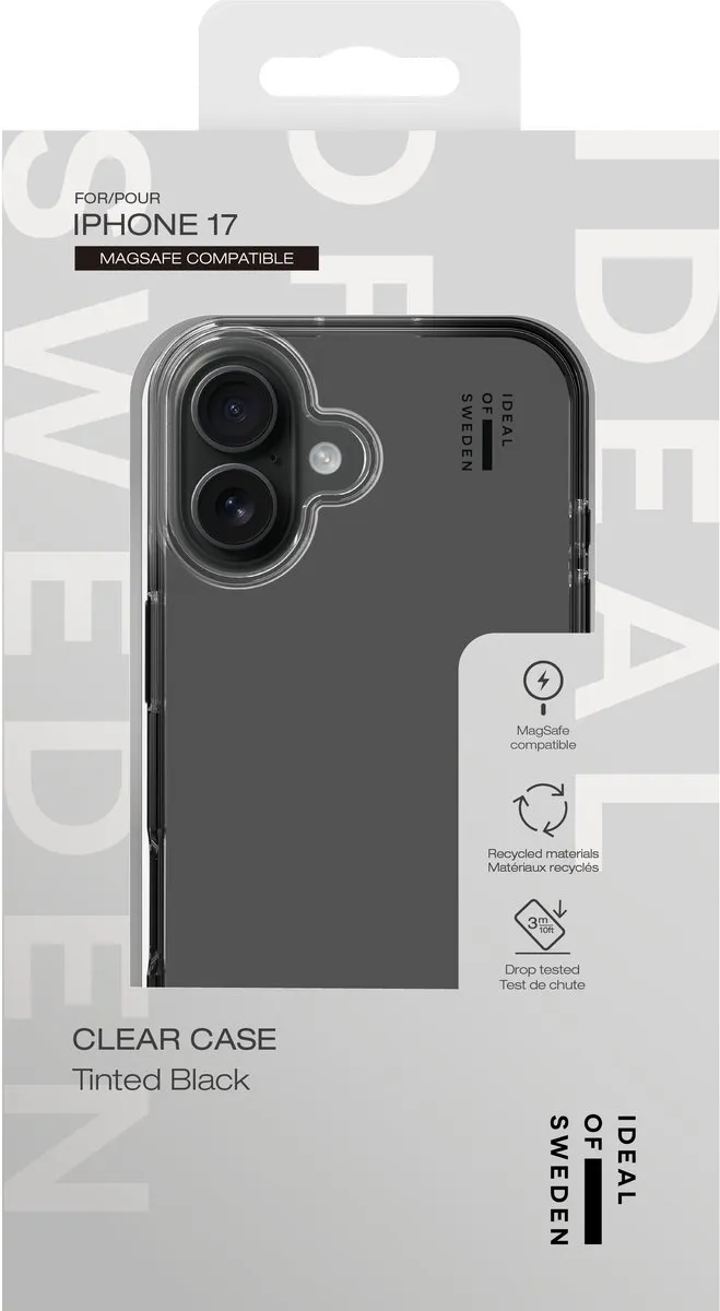 iDeal of Sweden Clear Case iPhone 17 - Zwart - MagSafe - afbeelding 6 van 6
