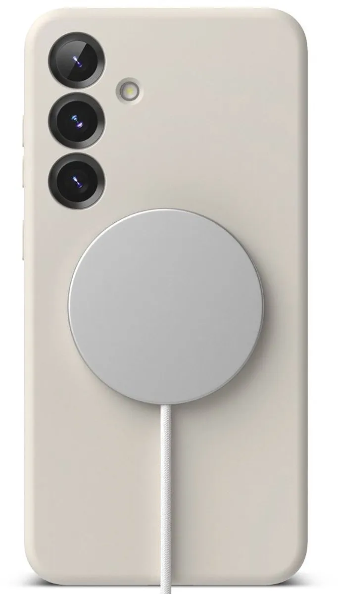 Ringke Siliconen Magsafe Hoesje S25 - Transparent