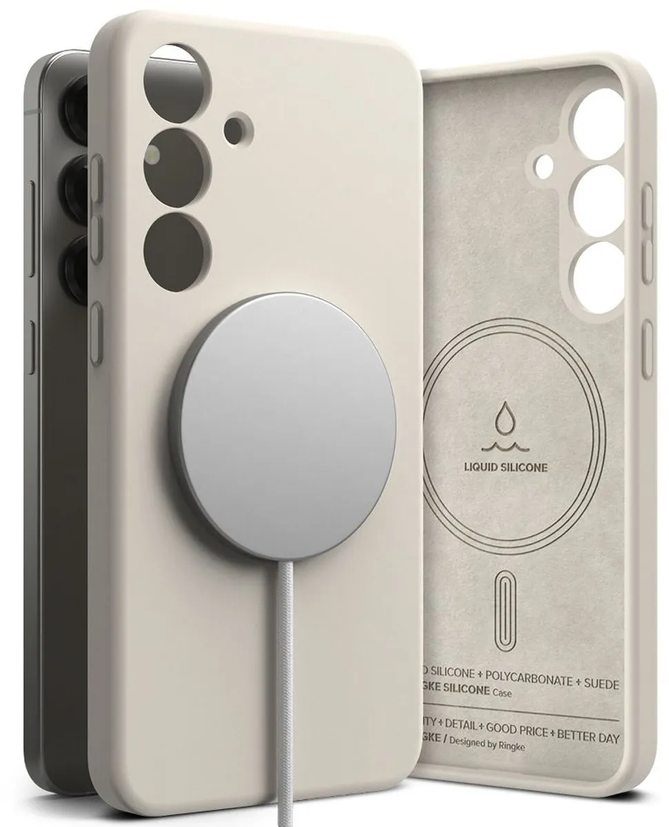 Ringke Siliconen Magsafe Hoesje S25