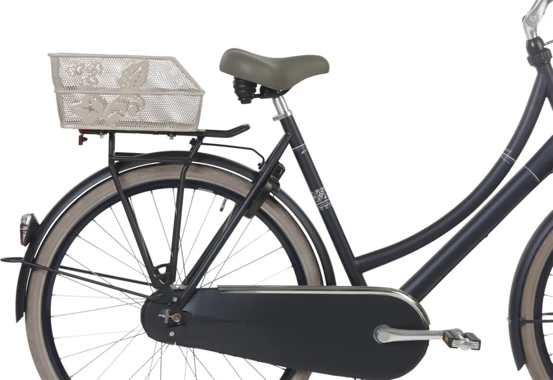 Basil Cento Flower S Fietsmand - Nude metallic - afbeelding 6 van 6