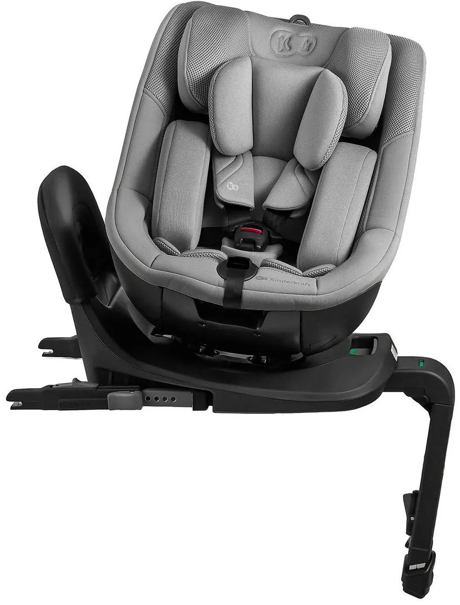KinderKraft I-GUARD i-Size Autostoeltje 40–105cm Grijs