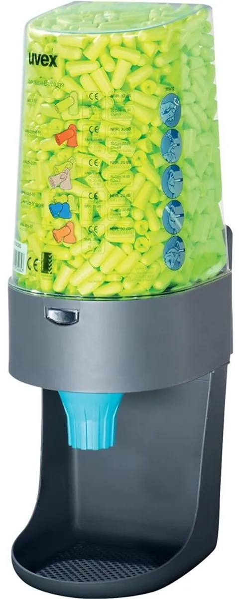 Uvex Gehörschutz Gehörschutzspender 2111990 gefüllt mit 600 Stück