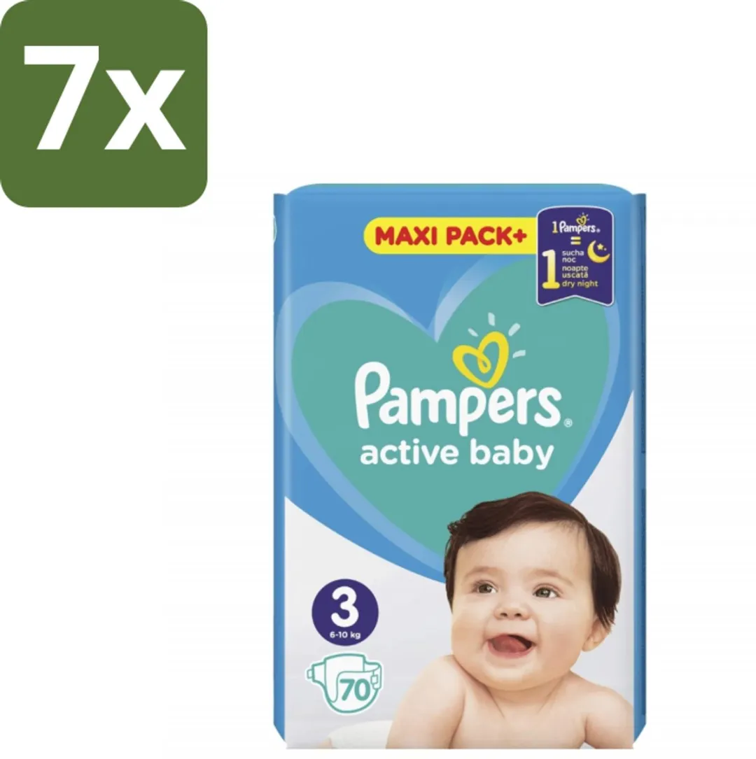 Pampers Active Baby Maat 3 Luiers