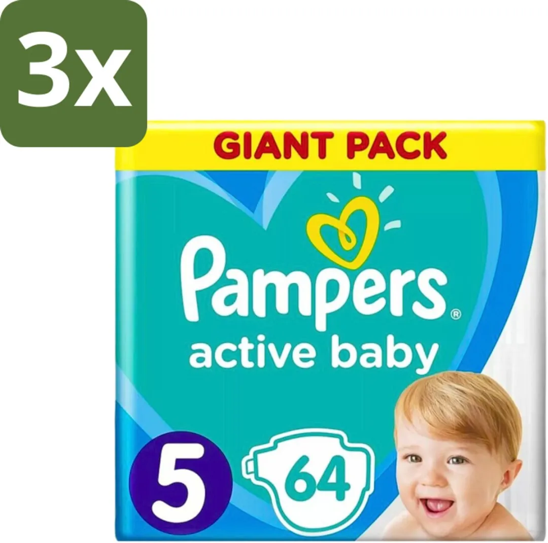 Pampers Active Baby Luiers Maat 5
