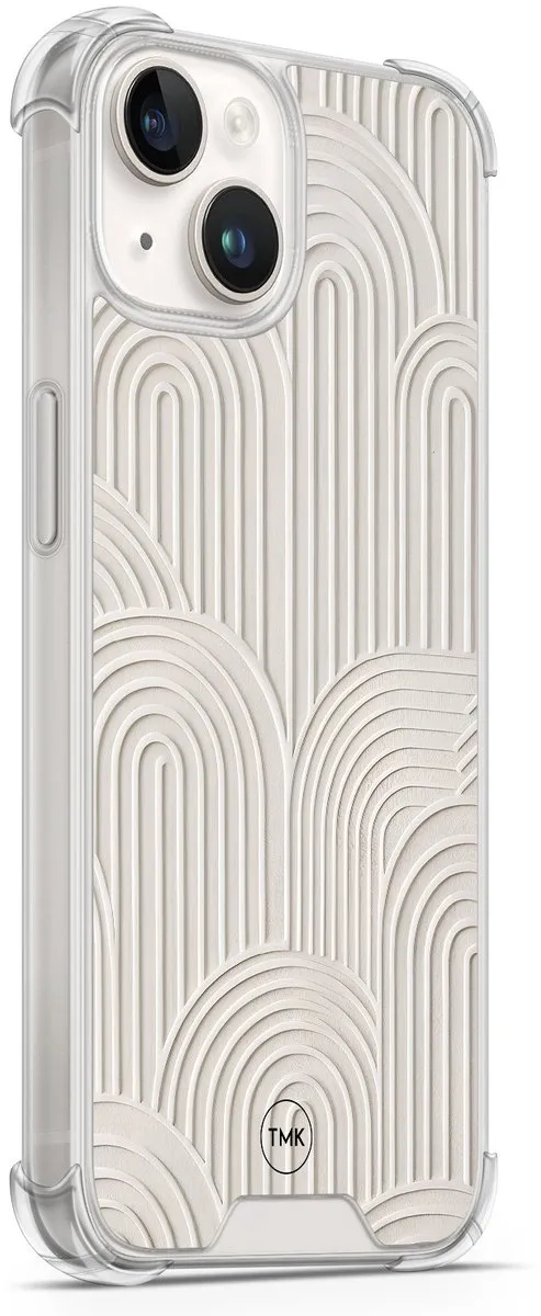 Casevibes iPhone 14 Shockproof Hoesje A/i14/S/012 - Beige