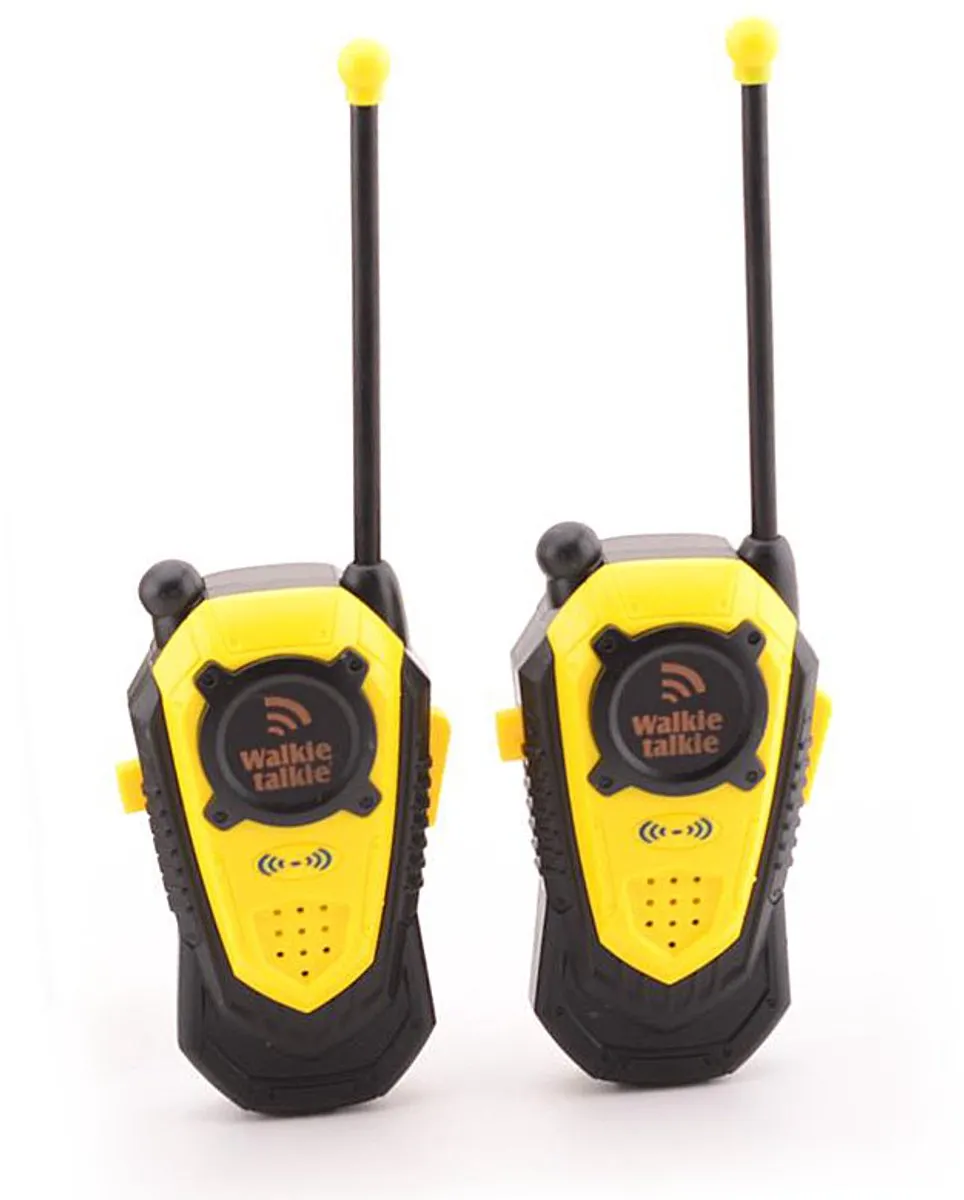 Johntoy Science Explorer Walkie Talkie 26945 - 2 Stuks - Geel
