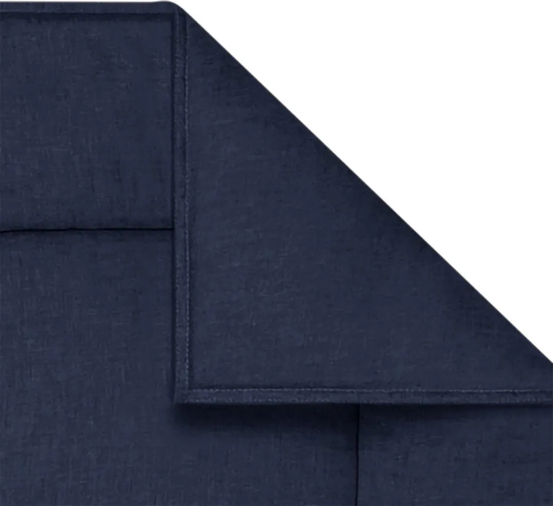 BINK Bedding Boxkleed Bo Jeans 80x100cm - Chambray - 400g Fiberfill
