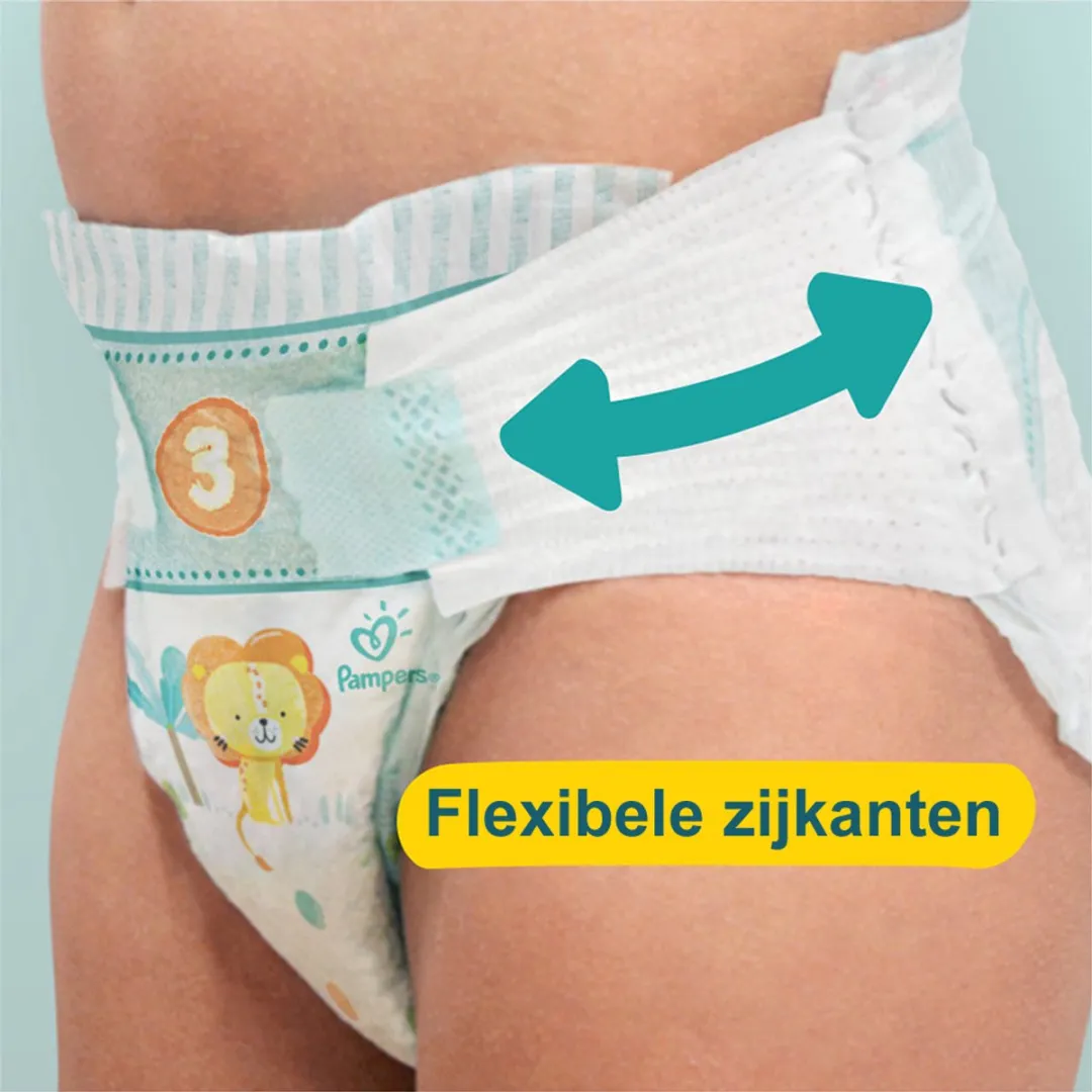 Pampers Baby-Dry Maat 4 Luiers 9-14kg - 47 Stuks