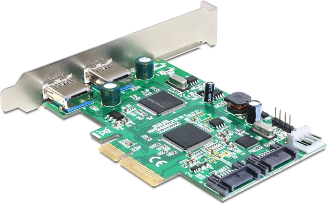 Delock 89359 PCI Express Kaart - 2x Extern USB 3.0
