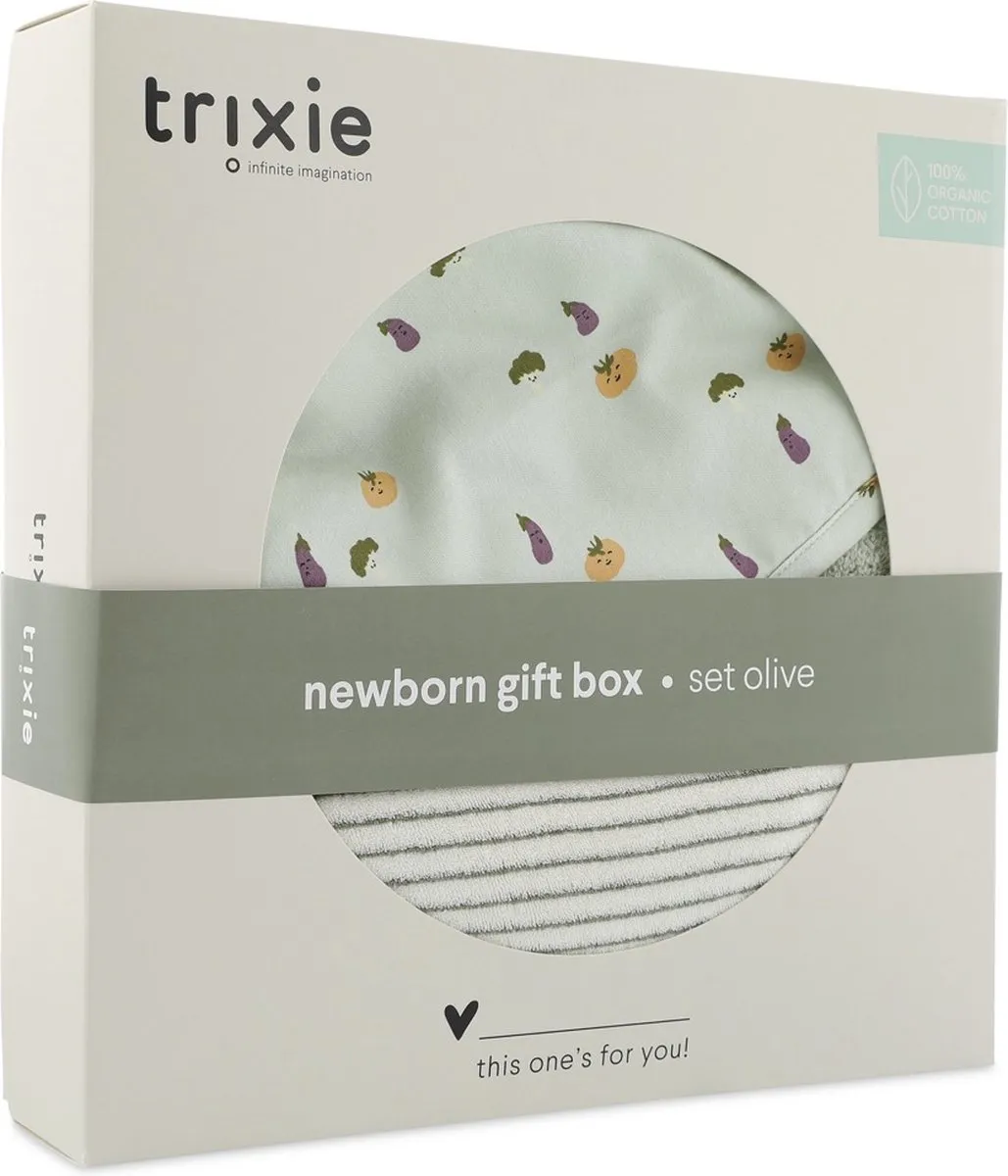 Trixie Babytextiel Geschenkdoos Newborn Friendly Vegetables