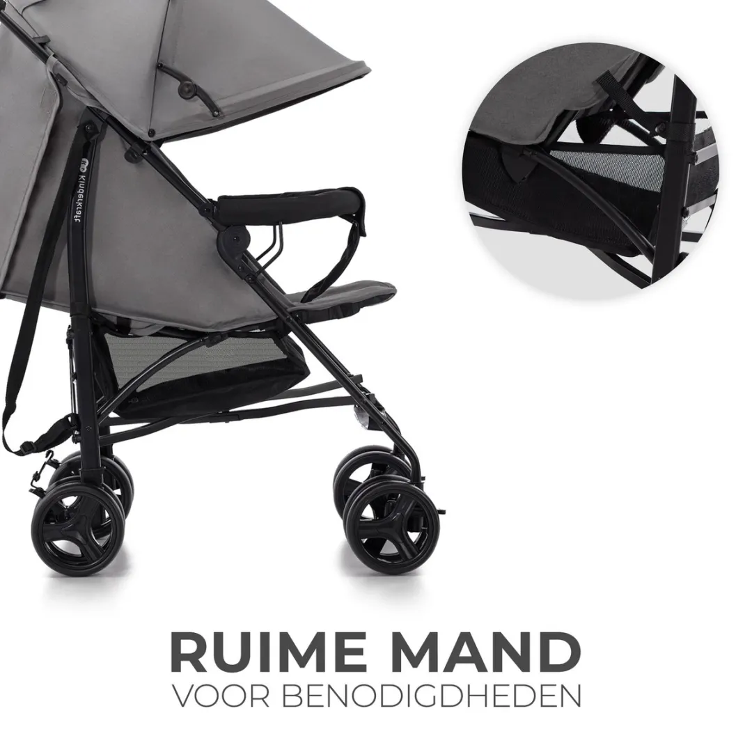 KinderKraft TIK Buggy Reisbuggy 6,5 kg Grijs