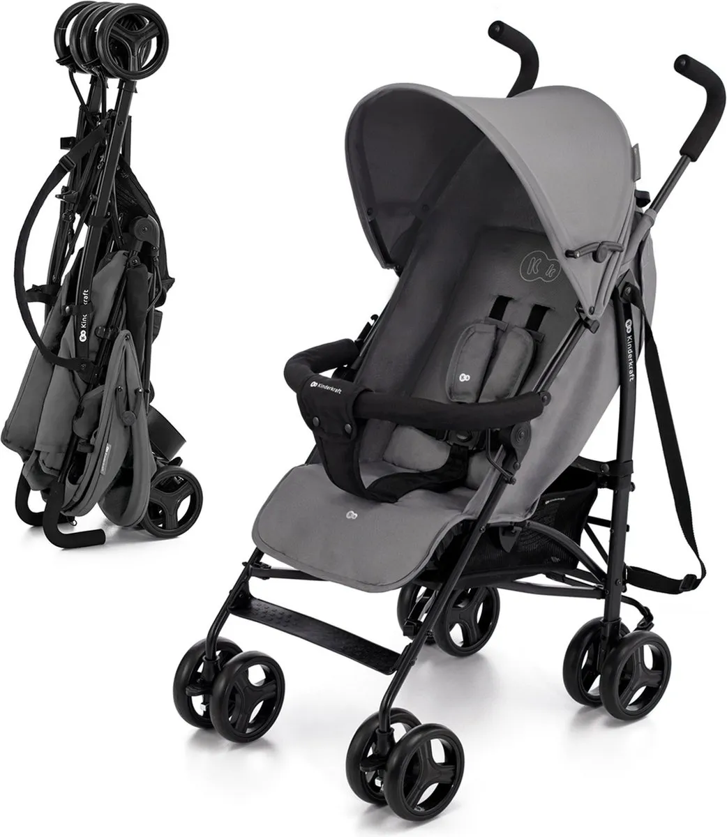 KinderKraft TIK Buggy Reisbuggy 6,5 kg Grijs